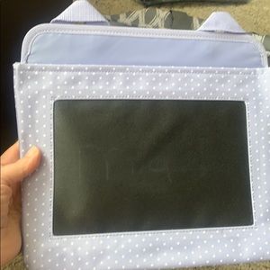 Snap pocket with chalk